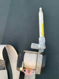 Jaguar X308 XJ8 2000-2002 Left Front seat belt AGD Oatmeal