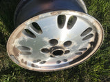 Jaguar X300 X308 XJ40 16” 16x7J Diamond Turned Kiwi Alloy wheel x1 MMD6113BB