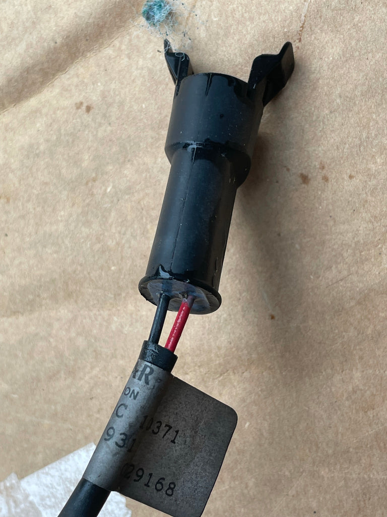 Jaguar XJ40 8892 headlamp Washer Jets & hose Black Cherry Jaguar