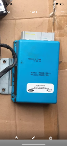 Jaguar X300 SRS Airbag Control Module LNA2278AA