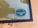 Jaguar XJS Pre facelift Right side rear quarter window glass