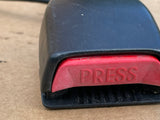 Daimler Jaguar X300 seat belt belt Buckle receiver OSF drivers Front Warm Charcoal Black HNA7012CALEG