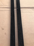 Jaguar X300 X308 Right side front & rear waist line seal window strip trim stainless