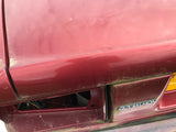 Daimler Jaguar XJ40 boot lid CFH Flamenco Red RUST FREE.