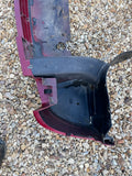 Jaguar XJ40 93-94 lower front Valance Spoiler Splitter Defuser complete CFA Flamenco Red