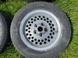 Daimler JAGUAR XJS Series 3 S3 DD6 XJ12 XJ6 Pepper Pot Wheels With Tyres X4 15” 6Jx15 H2 ET33