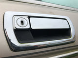 Jaguar Right side front outer chrome door handle 90-94 models