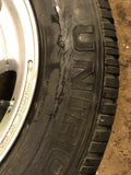 Jaguar XJS X300 X308 XJ40 16” 5 Spoke Alloy wheel x1 with tyre 7Jx16  CCC4943