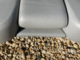 Daimler JAGUAR X300 X305 LFJ Nimbus Grey Heated electric Leather Front Seats with Walnut Picnic Tables left & right