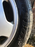 JAGUAR 17" X300 X308 XJ40 XK8 XJR6 XJR Alloy wheels x4 MNA6116AA 17x8J 5x120 PCD