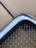 Jaguar X300 XJR XJR6 Mesh grill surround stainless steel chrome with Gold badge