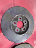 Daimler Jaguar 16” Brake dust wheel shield protector set XJ40 X300 X308 XJS S3