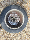 Jaguar X300 X308 XJ40 XJS 16” Dimple alloy wheels & tyres x4 8Jx16