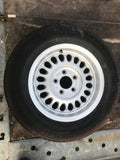 DAIMLER JAGUAR XJ40 METRIC Teardrop alloy wheel x1 5x120.65 220/65 R390 tyre