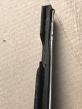 Jaguar X300 X308 NSR LH rear waist line seal window strip trim stainless