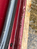 Jaguar X308 XJ8 97-02 stripped Door shell left front NSF SWB CGH Red Madeira Pearl Metallic