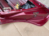 Jaguar XJ40 Right Rear OSR Door Stripped Shell 1994 Flamenco Red CFH
