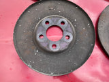 Daimler Jaguar 16” Brake dust wheel shield protector set XJ40 X300 X308 XJS S3