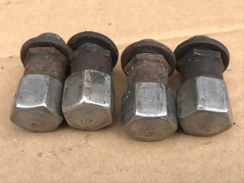 Daimler Jaguar XJS X300 X308 XK8 Alloy Cap Long Wheel Nuts x4