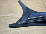 Jaguar XJ40 86-92 Left side D post Aluminium strip trim finisher 3 piece