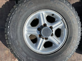 Isuzu Trooper rodeo 4x4 16” Alloy Wheels & Tyres X5 16x7J