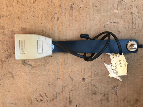 Jaguar X300 seat belt belt Buckle OSF drivers Front Oatmeal AGD HNA7012CAAGD
