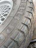 Daimler JAGUAR series 1,2,3 XJS XJ40 15” Lattice Cross Spoke alloy wheel x1 15x6.5J 5x120.65 pcd CBC2469 with Pirelli tyre
