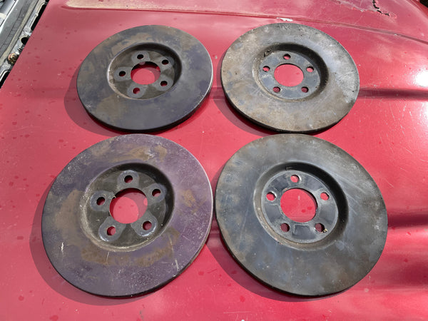 Daimler Jaguar 16” Brake dust wheel shield protector set XJ40 X300 X308 XJS S3