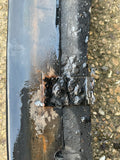 Jaguar XJ40 XJ6 front bumper centre Steel beam & Rubber Cover 93-94 models