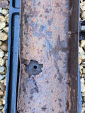 Jaguar XJ40 XJ6 front bumper centre Steel beam & Rubber Cover 86-92 models