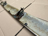 Jaguar XJS facelift rear bumper centre chrome piece HHC6620AA