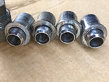 Jaguar X300 X308 XJ40 XK8 Locking Wheel Nut Set With Key Nuts