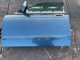 Jaguar XJ40 XJ6 door stripped shell Solent Blue JFJ left front