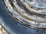 Brian James 12” Steel Trailer wheels & tyres x4 155/70 R12 5 STUD 140MM PCD, NO OFFSET spares or repairs