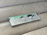 Jaguar XJ40 XJ6 Gold Boot Lid Badge- cut down/ damaged