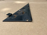 Jaguar XJ40 Left side Cheater Plate window black triangle