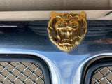 Jaguar X300 XJR XJR6 Mesh grill surround stainless steel chrome with Gold badge