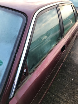 Jaguar X300 X308 stainless steel roof gutters x2 left and right