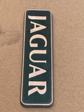 Jaguar X300 (Sovereign spec) boot badge Green back with silver lettering