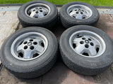 Daimler JAGUAR 15" XJS S3 series 3 Starfish Alloy wheels x4 15x6.5 5x120.65 PCD CAC4379 ET28.5 with tyres