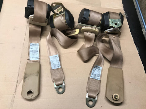 Jaguar X300 seat belts x4 front rear left right AFW BARLEY