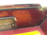 Daimler Jaguar XJ40 boot lid CFH Flamenco Red RUST FREE.
