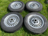 Daimler JAGUAR XJS Series 3 S3 DD6 XJ12 XJ6 Pepper Pot Wheels With Tyres X4 15” 6Jx15 H2 ET33