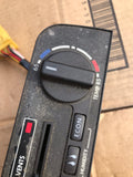 Jaguar XJ40 90-92 heating fans AIR CON Heater climate control panel DBC5844