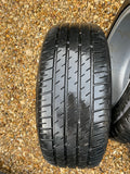 Jaguar X300 X308 XJ40 16” Dimple alloy wheels and tyres x4 8Jx16