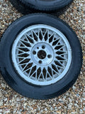 Saab 900 9000 Lattice Cross Spoke Ronal 4x alloy wheels 15”