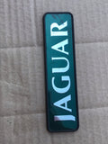 Jaguar X300 boot badge Green back with silver lettering
