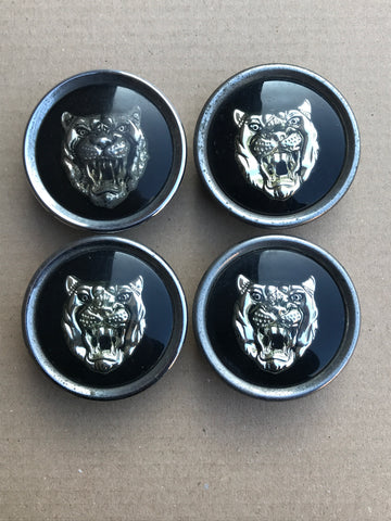 Jaguar X300 X308 XK8 XJ40 Growler wheel badges x4.