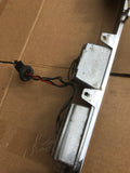Jaguar XJS pre facelift reversing number plate lights trunk boot lid chrome plinth