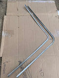Jaguar XJ40 88-93 front screen stainless steel chrome outer finisher strip